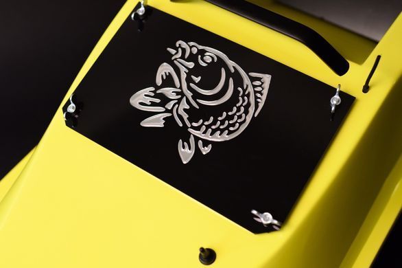 Кораблик для підгодовування Фортуна (27000 mAh) з ехолотом Toslon300 Жовтий