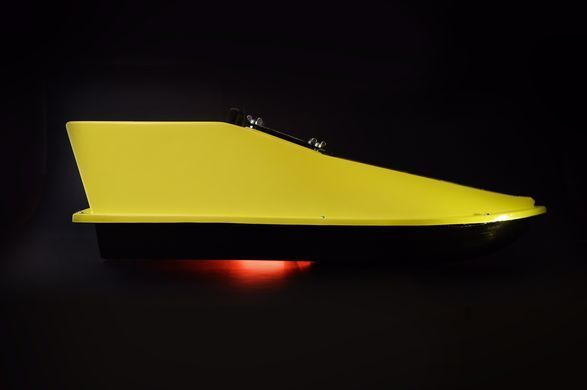 Кораблик для підгодовування Фортуна (27000 mAh) з ехолотом Toslon300 Жовтий