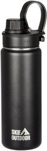 Термобутылка Skif Outdoor Sporty Plus 0.53l Black (термос, термочашка для спорта)