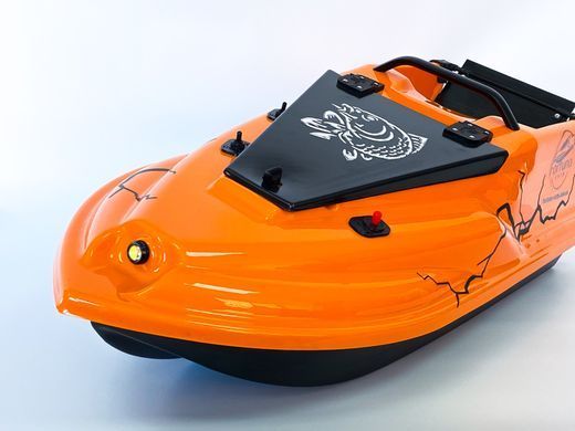 Кораблик для риболовлі Фурія Фюжн з GPS (Maxi Cortex) і Ехолотом Toslon TF520 Помаранчевий