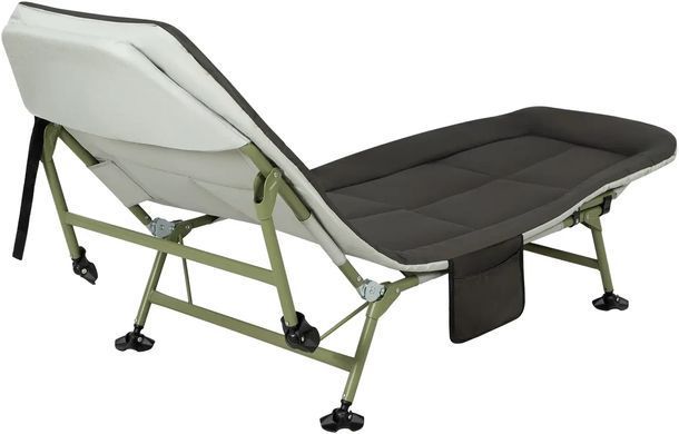 Розкладачка X-Fish Camp Bed+ 190х64х30cm Grey