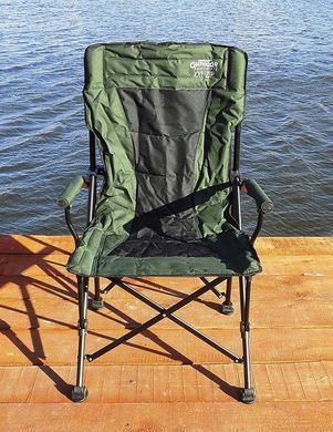 Крісло EnergoTeam Outdoor XXL ZIP з підлокітником (до 130 кг.)