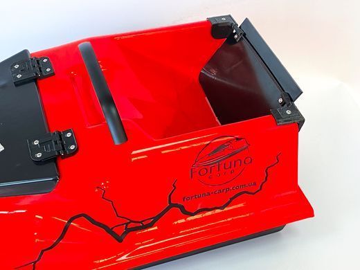 Кораблик для риболовлі Фурія Фюжн з GPS (Cortex_6+1) та Ехолотом Toslon TF520 Червоний