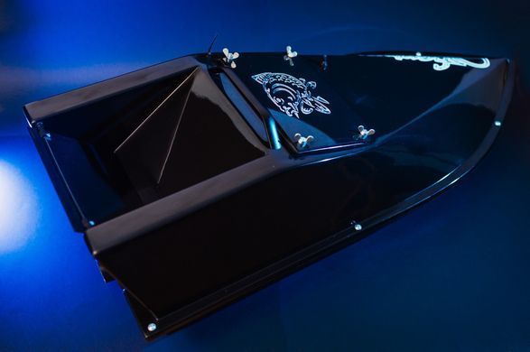 GPS Cortex 6+1, Эхолот Toslon300 Кораблик Фортуна (45000 mAh) Черный